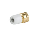 Hep2O Push-Fit Brass Female Adaptor White 1/2" x 15mm - HX28/15W