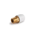 Hep2O Push-Fit Brass Male Adaptor White 1/2" x 15mm - HX29/15W