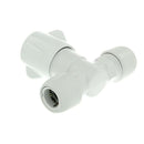 Hep2O Push-Fit Cold Water Stopcock White 15mm HX36/15W