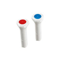 Hep2O Push-Fit Demountable Fitting Blanking Peg White 10mm - HX44/10W