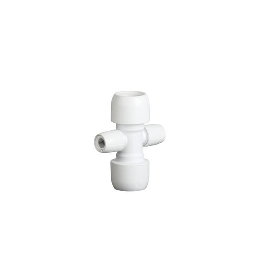 Hep2O Two Port Manifold Push Fit All Socket White 22 x 10 mm - HX92B/22W
