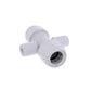 Hep2O Two Port Manifold Push Fit All Socket White 22 x 10 mm - HX92B/22W