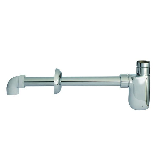 McAlpine Chrome Plated Plastic Basin Kit With Plastic Bottle Trap 75 mm Seal 1 1/4 Inch A32UK-CP