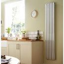 Towelrads Dorney Chrome Vertical Radiator 1800mm x 352mm