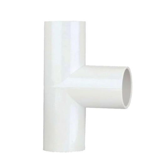 Polypipe 90 Degree Waste Solvent Tee White NS46W