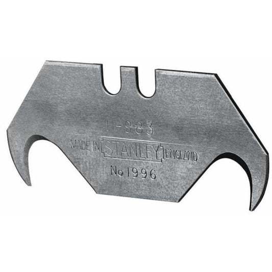Stanley 1996 Hooked Trimming Utility Knife Blade Pack (5) 0-11-983