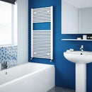 Stelrad Classic Towel Rail 1744 X 600 mm White Straight - 148075