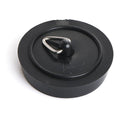 4Trade 1 1/2 In Black Basin Plug Pack Of 2 10066631