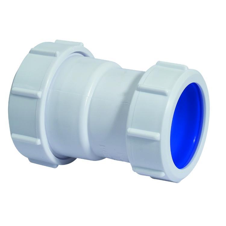 McAlpine Multifit Straight Connector 32mm x 32mm S28L-ISO