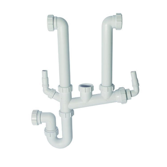 McAlpine Double Bowl Space Saver Kit 38mm SSK2