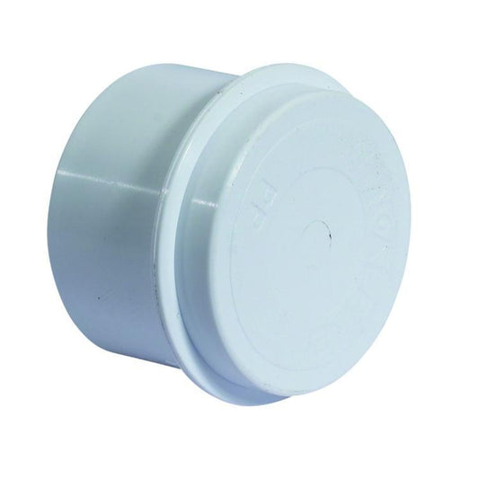 McAlpine Multifit Blank Cap White 23mm T23m