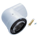 Worcester Bosch Greenstar Oilfit 90 Degree Boiler Flue Elbow 80mm/125mm