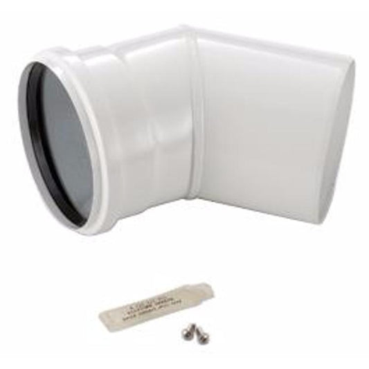 Worcester Bosch Greenstar Oilfit 100mm 45 Degree Boiler Flue Bend