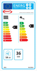Grant Vortex Pro External 36kW Oil Combi Boiler with Flue VTXOMCOMBI36