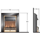 Dimplex Cheriton Freestanding Electric Fire