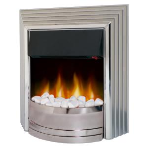 Dimplex Castillo Freestanding Electric Fire Chrome/ Silver CST20 | Buy