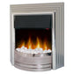 Dimplex Castillo Freestanding Electric Fire Chrome/ Silver CST20