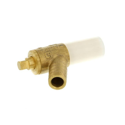 Hep2O Brass Draincock Grey 15mm HX32/15