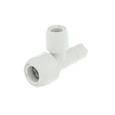 Hep2O Branch Reduced Tee White 15mm x 15mm x 10mm - HD15/15W
