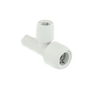 Hep2O Branch Reduced Tee White 15mm x 15mm x 10mm - HD15/15W