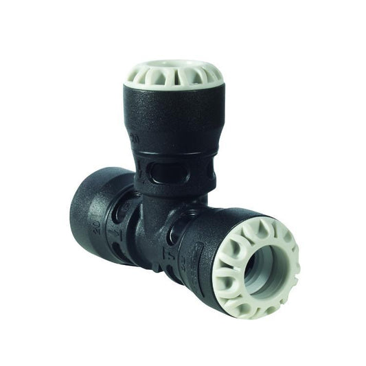 Plasson Equal Tee Push-Fit Connector 20mm - 1004U0020