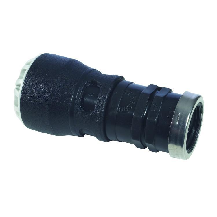 Plasson Push-Fit Adaptor to Female Thread 25mm x 3/4" - 1003U0025007
