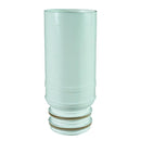 Hunter Multikwik Pan Connector Extension for 3.5in Soil Pipe White Mkeb