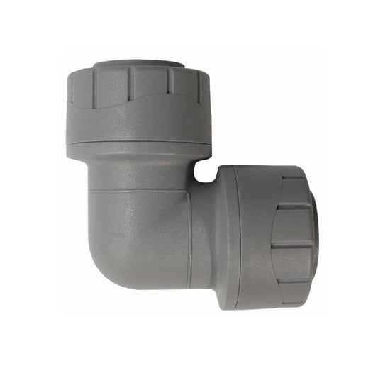 Polypipe PolyPlumb Elbow Grey 10mm PB110