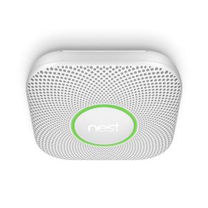 Google Nest Protect Smoke & Carbon Monoxide Alarm - Battery - 2nd Generation