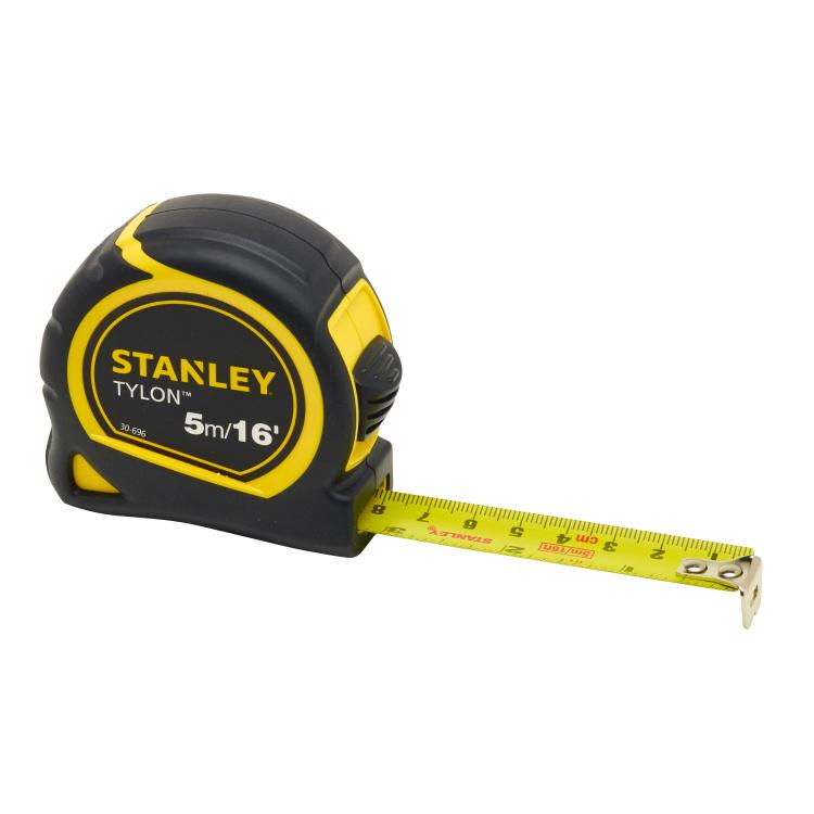 Stanley Tylon Measuring Pocket Tape 5M/16 Feet (19mm) 0-30-696
