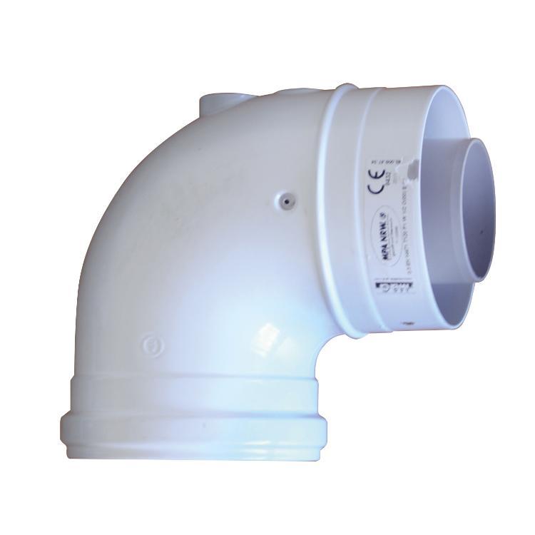 Ideal V3 90 Degree Boiler Flue Elbow