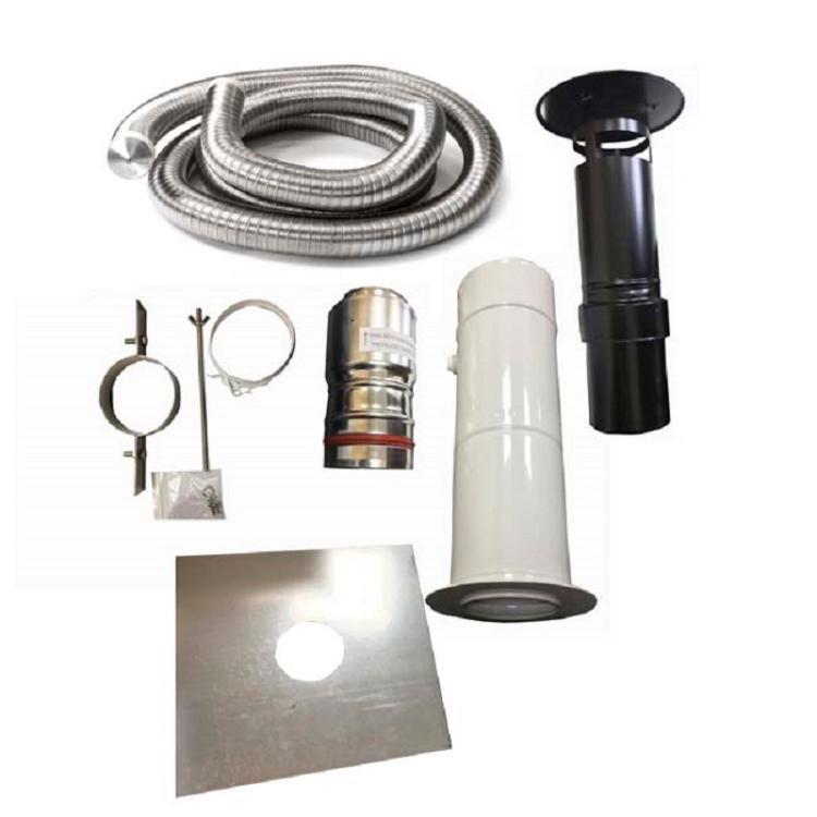 Grant Vortex 100mm Diameter x 10m Flex Boiler Flue Liner Kit