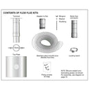 Grant Vortex 100mm x 6m Flex Boiler Flue Liner Kit