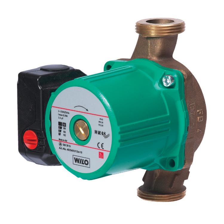 Mouse over image for a closer look. Wilo SB5 Bronze Glandless Circulating Pump 4035477