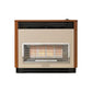 Valor Brava Radiant Gas Fire Teak 0534701