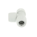 Hep2O Equal Tee White 10mm - HD10/10W