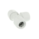 Hep2O Equal Tee White 10mm - HD10/10W