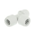 Hep2O Equal Tee White 10mm - HD10/10W