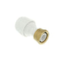 Hep2O Push-Fit Straight Tap Connector 15mm x 3/4" - HD25A/15W