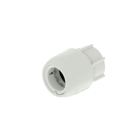Hep2O Push-Fit Hand Tighten Tap Connector White 1/2" x 15mm - HD26A/15W