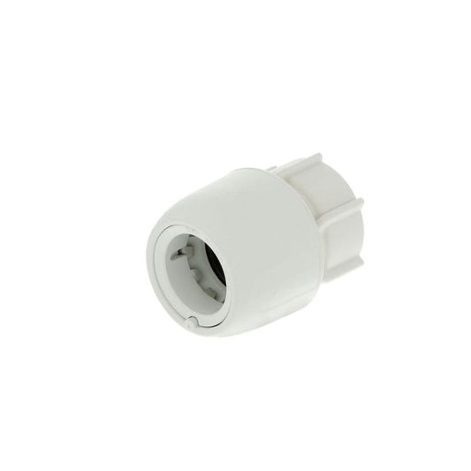 Hep2O Push-Fit Hand Tighten Tap Connector White 3/4" x 15mm - HD26B/15W