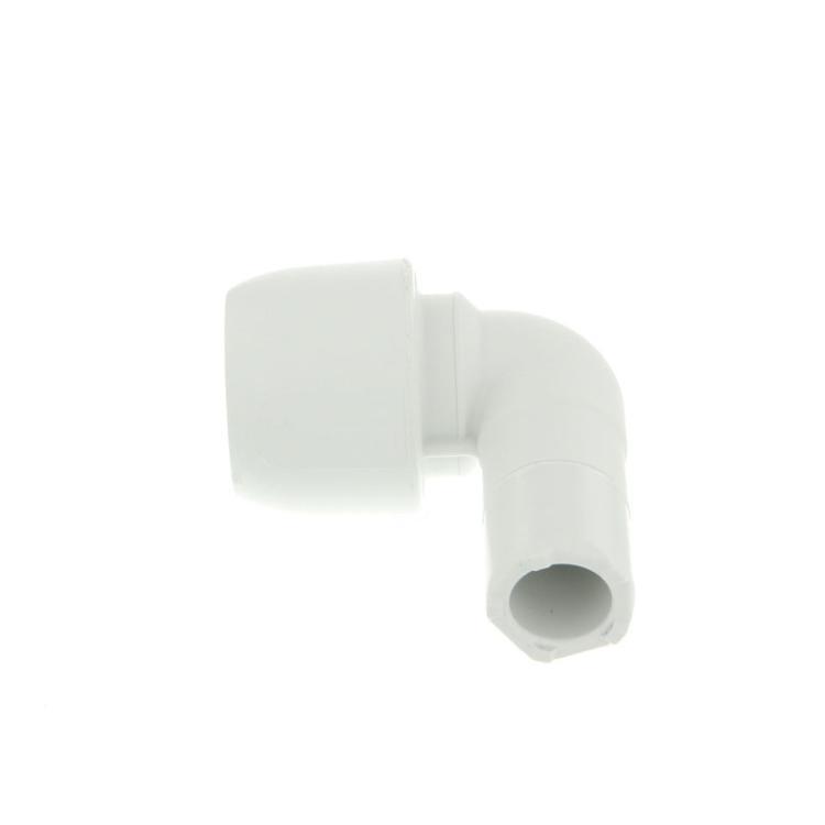 Hep2O Push-Fit 90 Degree Spigot Elbow White 5mm x 10mm - HD4A/15W