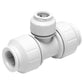 JG Speedfit Reducing Tee White 22mm x 22mm x 15mm - PEM3022AW