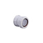 McAlpine Multifit Straight Connector White 38mm FIT29