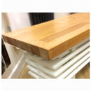 Towelrads Beech Wooden Top Bench Radiator 520mm x 750mm