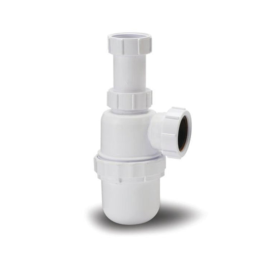 Polypipe 40mm Adjustable Bottle Trap White 75mm WPT47