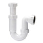 Polypipe Tubular Swivel "P" Adjustable Telescopic Trap 75 mm Seal White 32 mm WT64