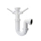 Polypipe 40mm Appliance Trap Swivel P with Double Adjustable Inlet 75mm White