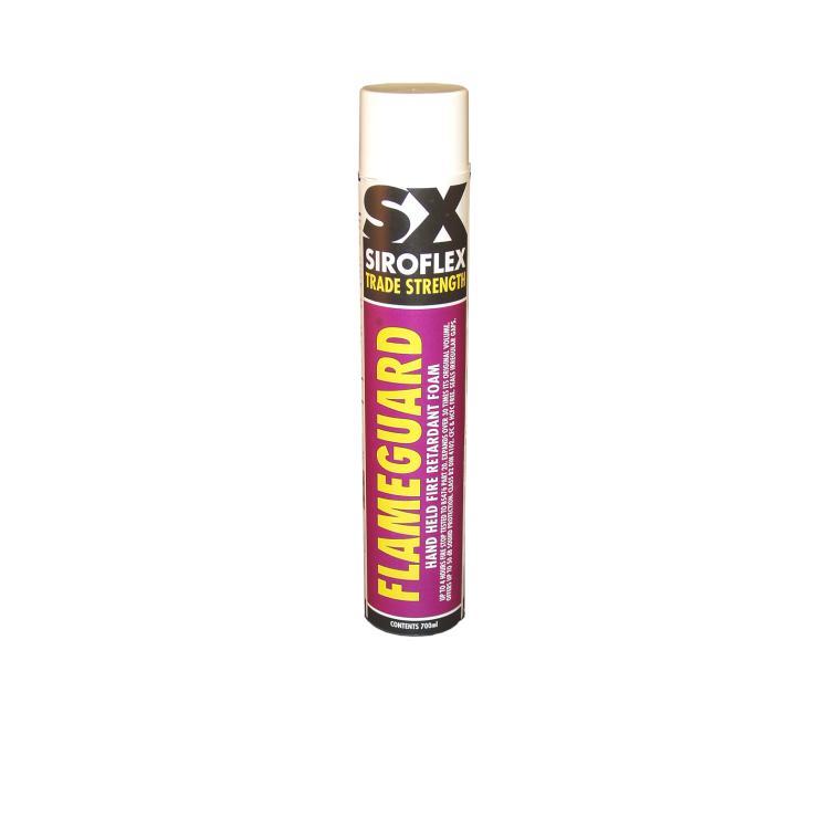 Fire Flex Powder Siroflex Trade Strength Flameguard Fire Retardant Expanding Foam 700ml