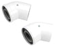 Worcester 45 Degree Boiler Flue Bend 60mm/100mm 2 Pack